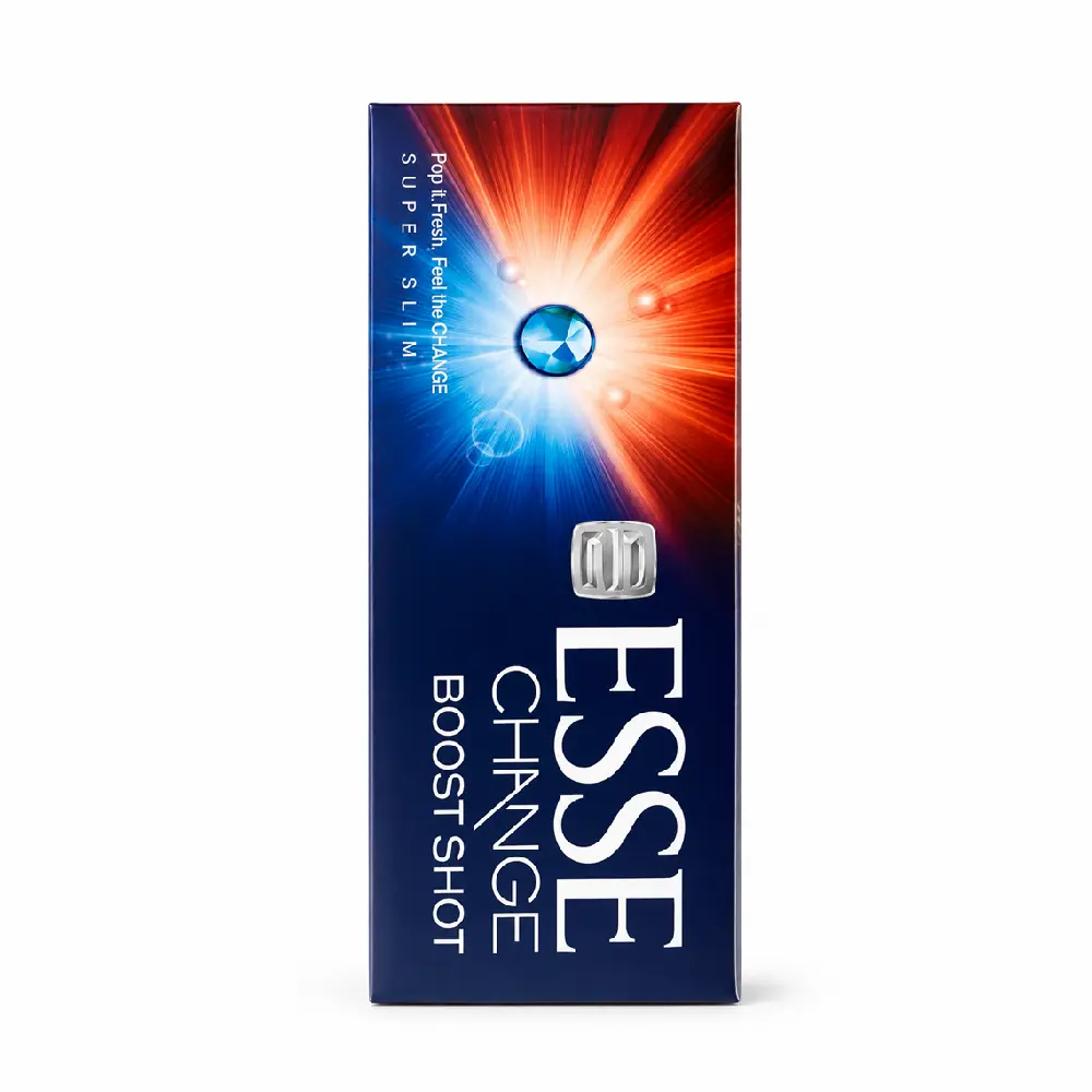 ESSE Change Boost Shot 4mg Super Slim Korean Cigarettes Pack