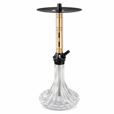 Richman MAH140 Hookah Premium Medium Size Hookah with Modern Glass Base Dubai UAE