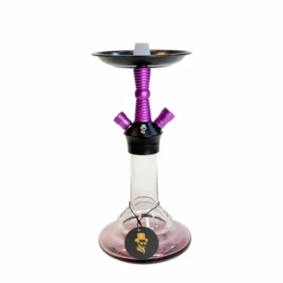 Richman SAH024 Shisha Small Shisha with Colored Glass Base and Stem UAE