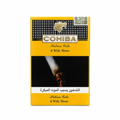 Authentic Cohiba Wide Short UAE Pack of 6 Cuban Cigarillos