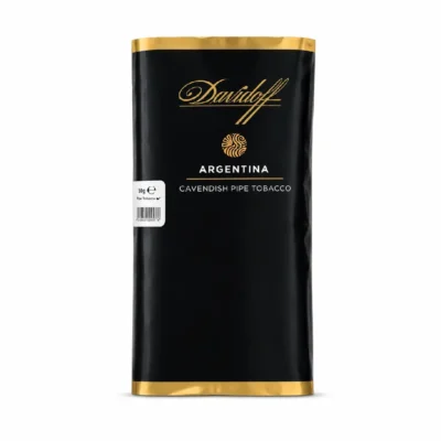 Davidoff Argentina Cavendish Pipe Tobacco 50g Premium Danish Black Cavendish Blend