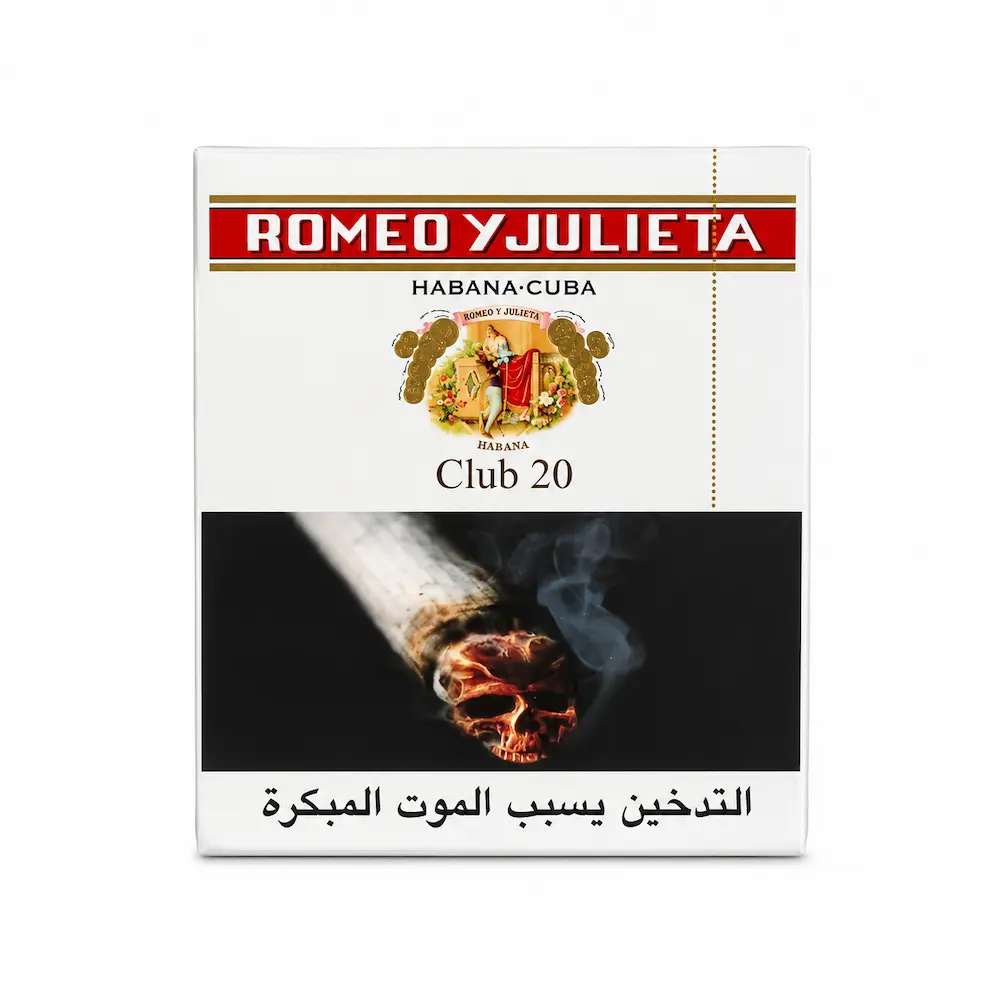 Romeo y Julieta Club uae 20 Cuban Cigarillos