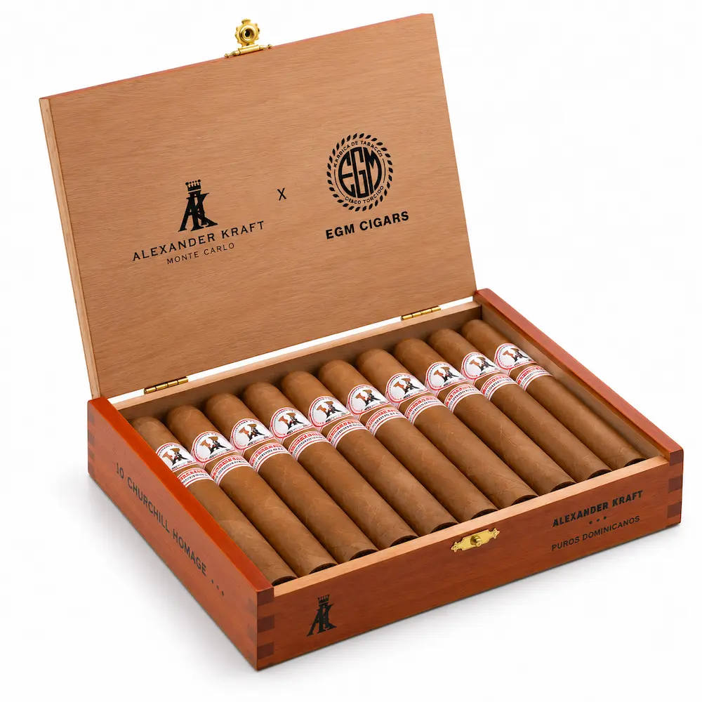 EGM Alexander Kraft Churchill Homage UAE Handmade Dominican Cigar